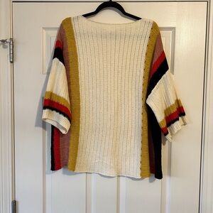 Colorful Striped Women's Sweater
